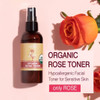 USDA Certified TheAromaShop Organic Rose Toner atonanda ChemicalFree Moisturizing Soothing 100 Natural Face Toner Sensit