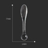 10 Pcs Transparent Acrylic Makeup Sticks Mud Mixing Tool Mask Spatula DIY Face Beauty Makeup Tool Portable Mask Stick Co