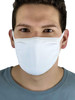 Fruit of The Loom Reusable Cotton Face Mask Pack of 50 Black