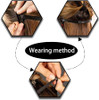 PINGTANYOUYU 2 Pcs Facelift Bands with Clips Patch Straps Adjustable Hairpin Facial Lifting Bands Facelift Bands Reusabl