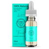 Throat Chakra Facial Serum Essential Oil Blend Natural Organic Moisturizing Serum for Face with Sunflower Argan Apricot