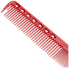 YS Park 339 Fine Cutting Comb - Red online at globaldelivered