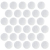 100 Pcs Microdermabrasion Cotton Filters Replacement 10 mm Dia Microdermabrasion Filters Facial Vacuum Filters Accesorie