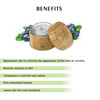 Shira ShirOrganic Pure Blueberry Facial Mask For Nourished WrinkleFree and Radiant Skin With Organic AntiAging Formula L