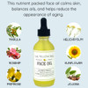 Yellow Bird Nourishing Face Oil All Natural Hydrating Anti Aging Facial Serum Includes Jojoba Marula Primrose Rosehip fo