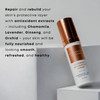 Ceramide Reparative Serum Repairs and Rebuilds Protective Skin Barrier LongLasting Hydration Minimizes Pores and Fragran