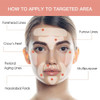 Facial Wrinkle Smoothing Patches Anti Wrinkle Face Strips Set of 256pcs Reusable Face Tape for Reducing Forehead Eye and