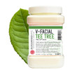 Vajacial Jelly Mask PeelOff Bikini Underarms Area Peel Mask Tea Tree with Pieces of Tea Professional Size 23oz by Sugari