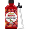 Artizen Cold Pressed Rosehip Oil Pure Therapeutic Grade for Skin Hair Nails Ance Dropper Included 4 fl oz