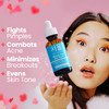 SeoulCeuticals Korean Acne Serum Skin Care Treatment for Acne Prone Skin Rapid Action Salicylic Acid Tea Tree Clove For