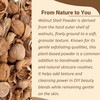 Natural Walnut Shell Powder with Resealable Zip Lock Pack No Silica and Any Artificial Additives for Homemade Natural Sc