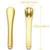 8 Pieces Skincare Spatula Metal Cosmetic Spatulas Makeup Applicator Mini Beauty Scoop Facial Cream Mask Spoon for Mixing