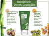Exfoliating Face Mask Scrub Organic 2IN1 Facial Treatment for Smooth Glowing Skin 4 oz