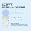 NuFACE FIX Serum Line Smoothing Conductive Serum for Microcurrent with Triple Peptide Hyaluronic Acid IonPlex to Hydrate