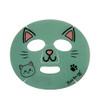The Creme Shop Animal Sheet Mask Korean Hydrating Collagen Vitamin C AntiAging Pack of 3 Kitten