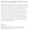 Intelligent Nutrients Seed Synergy HydraLotion Formerly Restorative Moisture Emulsion Daily Moisturizer for Dry to Oily