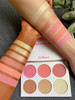 Blusher Illuminator Highlighter Bronzer Powder Contour Collection Set 3 Blusher 3 Highlighter Powder Palette Perfect for