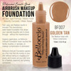 Belloccios Professional Cosmetic Airbrush Makeup Foundation 12oz Bottle Golden Tan Medium Yellow Undertones
