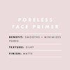 elf Poreless Face Primer Large Silky SkinPerfecting Lightweight Long Lasting Absorbs Quickly Smooths Preps Creates Flawl