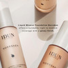 IDUN Minerals Liquid Norrsken Foundation Silky Smooth Coverage Luminous Dewy Finish for Dry and Dull Skin Water Resistan