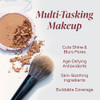 Mineral Fusion Pressed Powder Foundation Olive 1 Light Skin wGreenish Undertones Age Defying Foundation Makeup with Matt