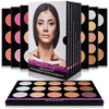 SHANY The Mini Masterpiece 6 Layers Makeup Foundation Concealer Camouflage Contour Blush and Face Cosmetics Sets 6 Make