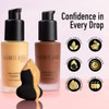 Frankie Rose Cosmetics Matte Perfection Foundation Makeup LongLasting Hydrating Foundation for SemiMatte Finish Foundati
