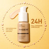 PHOERA Foundation Makeup Flawless Soft Matte Oil Control Liquid Foundation Full Coverage Mattle OilControl Concealer for