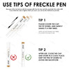 KYDA 2 Pcs Freckle Makeup Pen Natural Lifelike Freckle Makeup Pen Magic Color Waterproof Longlasting Soft Dot Sopt for N
