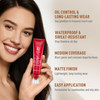 FV Waterproof Liquid Foundation with Matte Finish Lightweight OilFree Natural Look Makeup for Combination Oily Skin Ligh