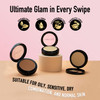 Frankie Rose Cosmetics Powder Foundation Full Coverage Face Powder For Pores Imperfections Evens Out Skin Tone ShineCont