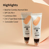 YADAH Silky Fit Concealer BB Cream 23 Natural Beige 118fl oz 2in1 Korean Makeup for Flawless Skin Tinted Moisturizer for
