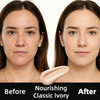 FV Waterproof Liquid Foundation Dewy Finish Long Lasting Lightweight Medium Coverage Face Makeup for Normal Dry Skin Cru