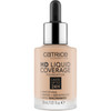 Catrice HD Liquid Coverage Foundation 24H Wear Matte Finish High Coverage Waterproof Formula with Niacinamide Vegan Crue
