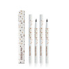 Aaiffey 2 Colors Freckle Pen Waterproof Longlasting Quick Dry Small Spot Natural Lifelike Freckle Makeup Pen Light Brown