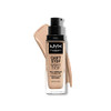 NYX PROFESSIONAL MAKEUP Cant Stop Wont Stop Foundation 24h Full Coverage Matte Finish Vanilla