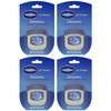Vaseline Lip Therapy Original 4Pack Moisturizing Lip Balm for Very Dry Lips in Mini Jars 025 Oz Ea