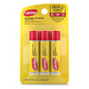 Carmex Medicated Lip Balm Sticks Lip Moisturizer for Dry Chapped Lips 3 Count