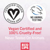 Eco Lips Vegan Superfruit Bee Free Lip Balm Includes Candelilla Wax Organic Cocoa Butter and Coconut Oil 100 PlasticFree