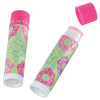Amscan Doughnut Lip Balm Favor Pink 8 Count Glossy NonToxic Hypoallergenic Lip Balms and Moisturizers