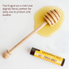 Savannah Bee Company Natural Tupelo Honey Beeswax Lip Balm 015Ounce Pack of 4