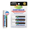 Dr Dans Cortibalm 3 Pack for Dry Cracked Lips Healing Lip Balm for Severely Chapped Lips Designed for Men Women and Chil