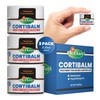 Dr Dans Cortibalm Jars3 Pack for Dry Cracked Lips Healing Lip Balm Jar for Severely Chapped Lips Designed for Men Women