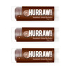Hurraw Hazelnut Tinted Lip Balm 3 Pack Sheer Brown Tint Organic Certified Vegan Cruelty and Gluten Free NonGMO 100 Natur