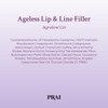 PRAI Beauty Ageless Lip and Line Filler Lip Serum that Plumps Smooths Fills In Lines Moisturizing with Vitamins C E to B