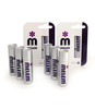 Six Melem Lip Balm Sticks with Lanolin Relieves Dry Chapped and Cracked Lips Value Pack each stick is 16 ounces