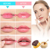 2 Pack Bee Lip Balm Honey Pot Honey Strawberry Lip Mask Propolis Lip Mask Moisturizing Hydrating Prevention Dry and Crac