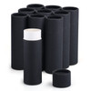 Furnido 10 Pcs 1 oz Paperboard Lip Balm TubesPushUp StyleEmpty Kraft Paper TubeBiodegradable Round Solid Perfume Lotion