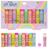 10pc Fruity Lip Balm Collection Hydrating Lip Balms Infused wFresh Fruity Flavors Vitamin Enriched Nourishing Lip Balm S