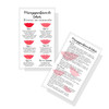 Boutique Marketing LLC Spanish Lip Blush Aftercare Card Micropigmentacin de Labios 50 Pack 2 x 35in inches Business Card